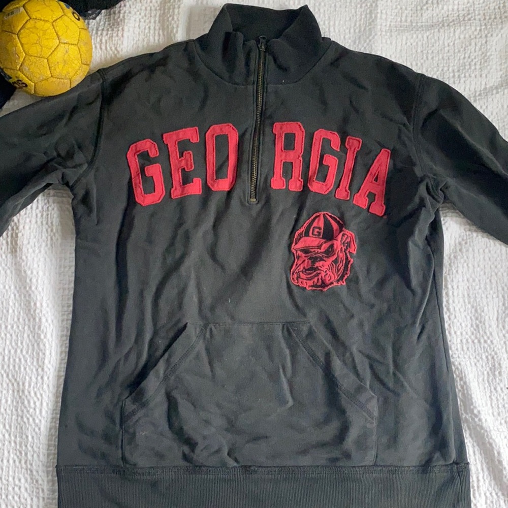 Georgia 1/4 Zip Up Sweatshirt
